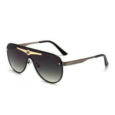 2021 New Trendy Polarized Fashion High Quality Metal Conjoined Frame Sunglasses For Men And Women-Unique and Classy