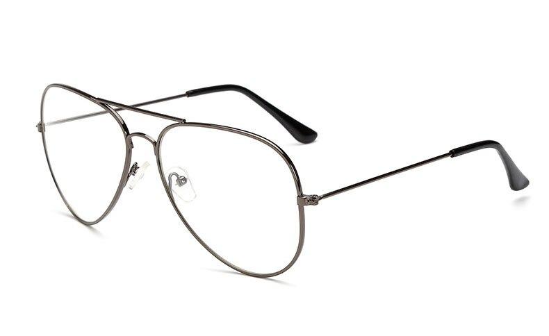 Trendy Polarized Classic Brand Transparent Aviation Lens Sunglasses For Men And Women-Unique and Classy