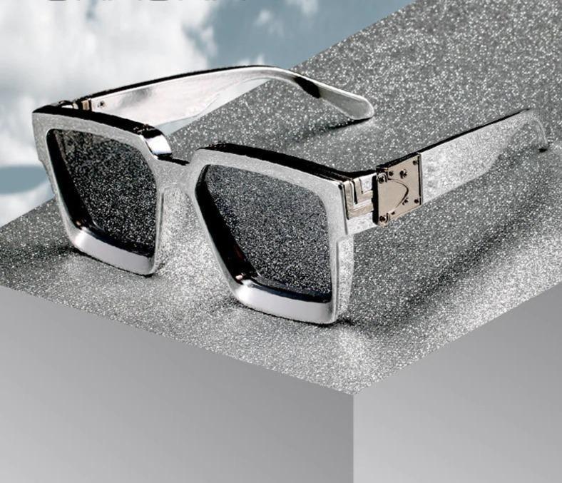 New Vintage Silver Retro Square Sunglasses For Men And Women-Unique and Classy