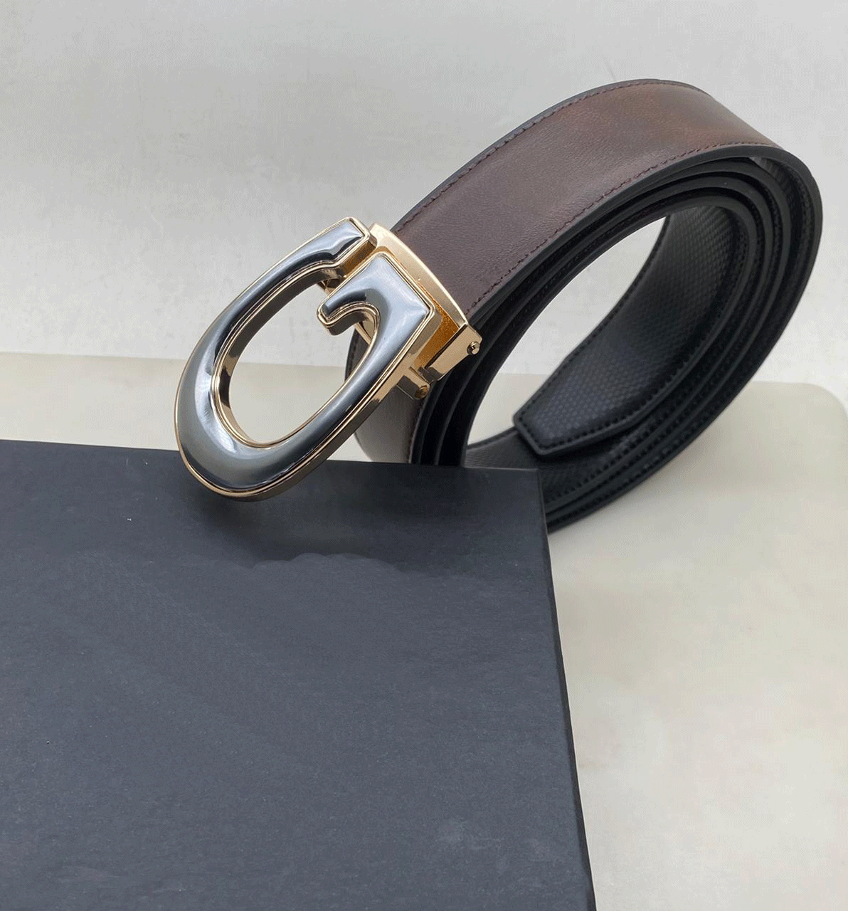 Hot Designer Trendy Luxury Genuine Leather Belt For Men's-Unique and Classy