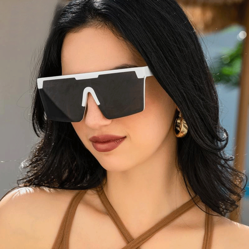 Jubilant Oversized Polarized Women Sunglasses TAC Lenses Vintage Big Frame  Sun Glasses