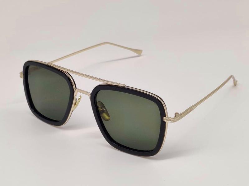 Gold And Green Square Sunglasses For Men And Women-Unique and Classy