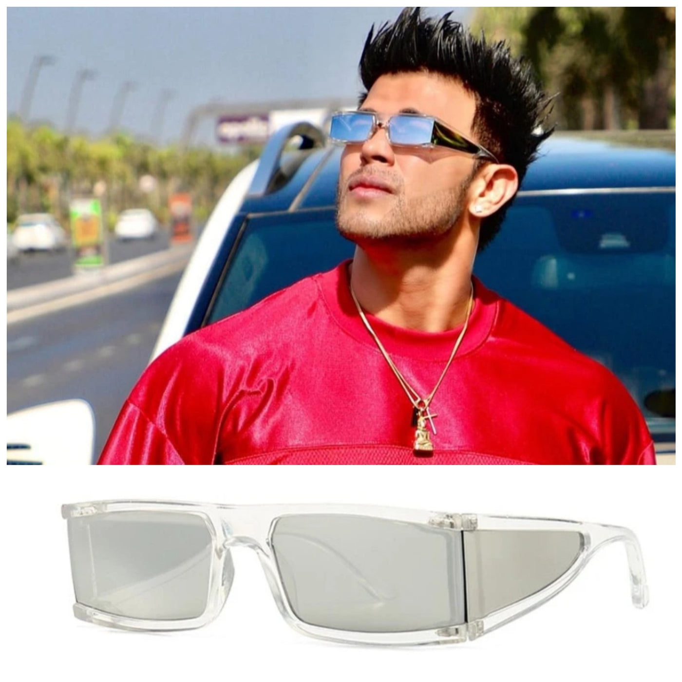Sahil Khan Trendy Square Sunglasses for Men and Women- Unique and Classy