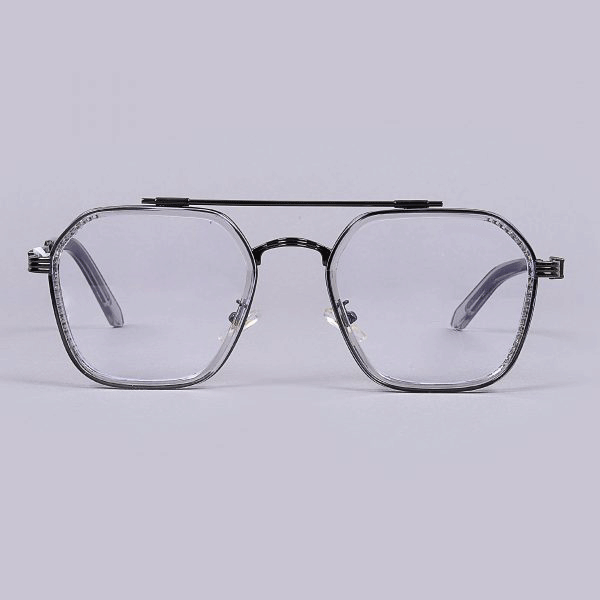 Double Beam Anti Blue Ray Glasses With Short Sighted Frame For Unisex-Unique and Classy