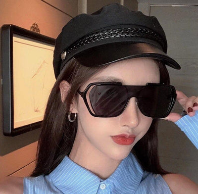 2020 Trendy Fashion Cool Unique Retro Shield Style Vintage Brand Designer Sunglasses For Men And Women-Unique and Classy