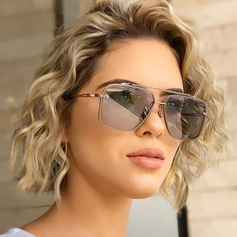 Fashion Classic Mach Six Style Gradient Sunglasses For Men And Women-Unique and Classy
