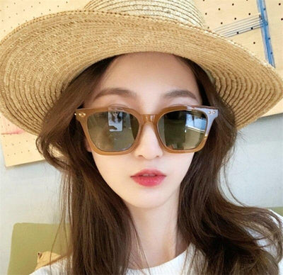 2021 Cool Fashion Rivets Style Vintage Square Frame Sunglasses For Unisex-Unique and Classy