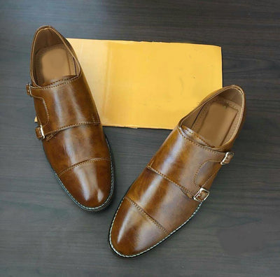 Stylish Monk Strap Slipons For Men-Unique and Classy