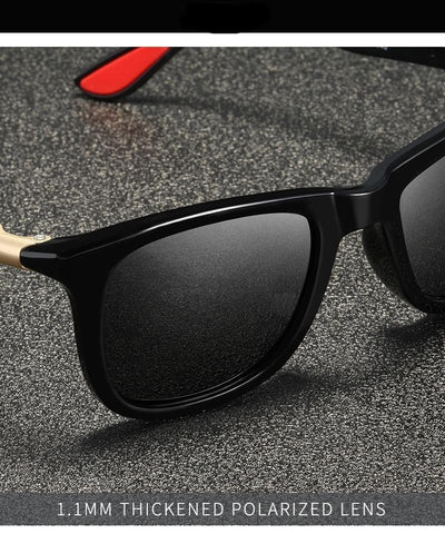 Functionality Square Wrap-Around Style Polarized Sunglasses For Men And Women-Unique and Classy