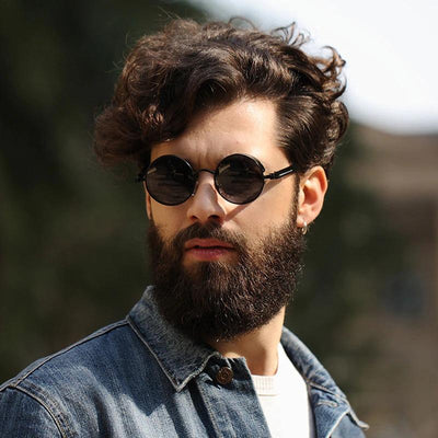 Polarized Vintage Brand Designer Round Sunglasses For Men And Women-Unique and Classy