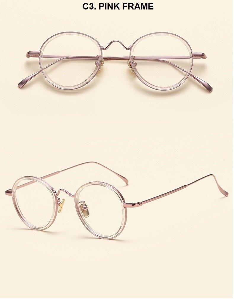 2020 New Vintage Small Round Optical Glasses Frame Men And Women-Unique and Classy
