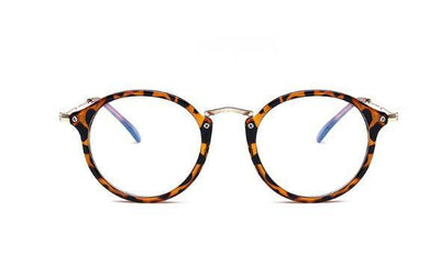 Blue Block Clear Lens Round Eyeglasses For Men And Women-Unique and Classy