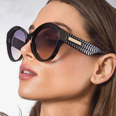 2020 Trendy Cat Eye Unique Cool Retro Fashion Classic Round Vintage Gradient Shades Sunglasses For Men And Women-Unique and Classy