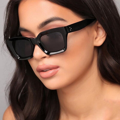 Luxury Vintage Cat Eye Frame Sunglasses For Unisex-Unique and Classy