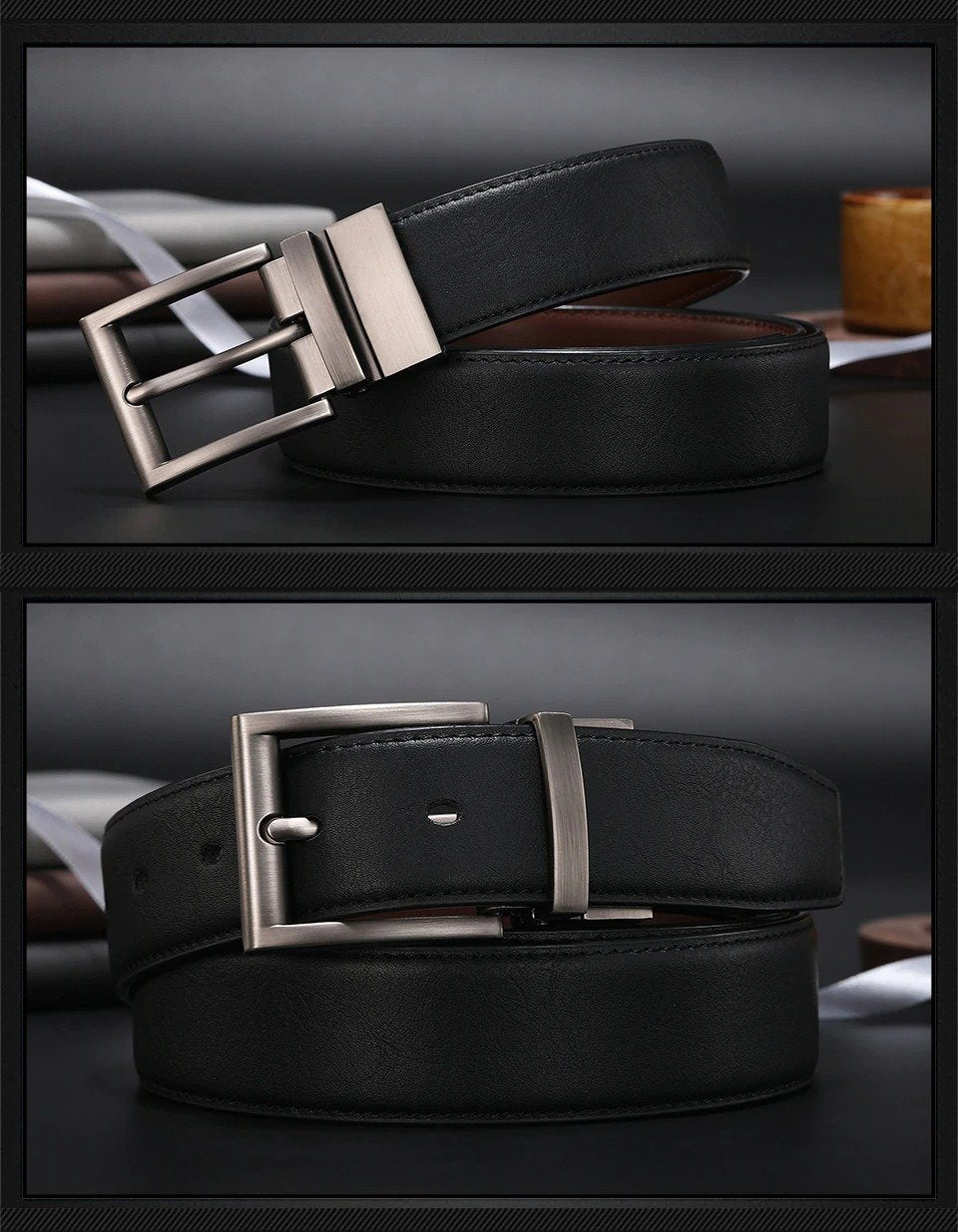 High Quality Casual Men Reversible Belt For Men-Unique and Classy