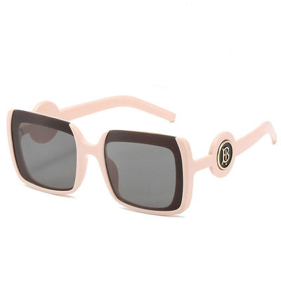 2021 Trending Product BB Logo High Quality Vintage Classic Rectangle Retro Frame Stylish Sunglasses For Men And Women-Unique and Classy