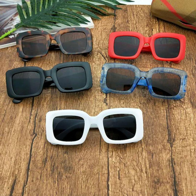 New Fashion Cool Square Style Rectangle Sunglasses Women-Unique and Classy