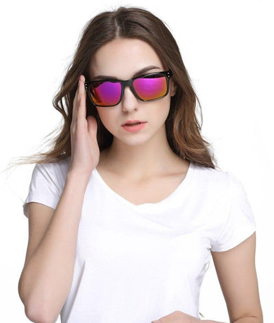 2021 New Vintage Brand Retro Unique Fashion Designer Square Frame Multicolour Coating Lens Sunglasses For Men And Women-Unique and Classy