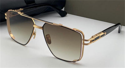 2021 TOP Retro Fashion Style Square 18K Frame Outdoor Protective Sunglasses For Men And Women-Unique and Classy