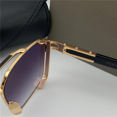 2021 TOP Retro Fashion Style Square 18K Frame Outdoor Protective Sunglasses For Men And Women-Unique and Classy