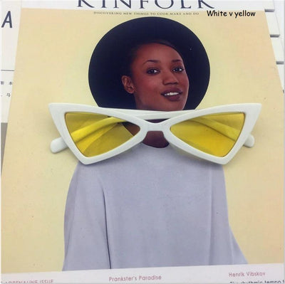 Fashion Triangle Women Brand Designer Small Frame Sunglasses For Women-Unique and Classy