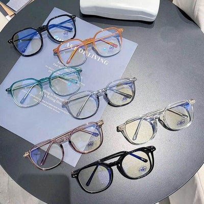 Anti Blue Light Glasses For Women Men Radiation Ray Blocking Blocker Computer Gaming Round Square Optical Glasses