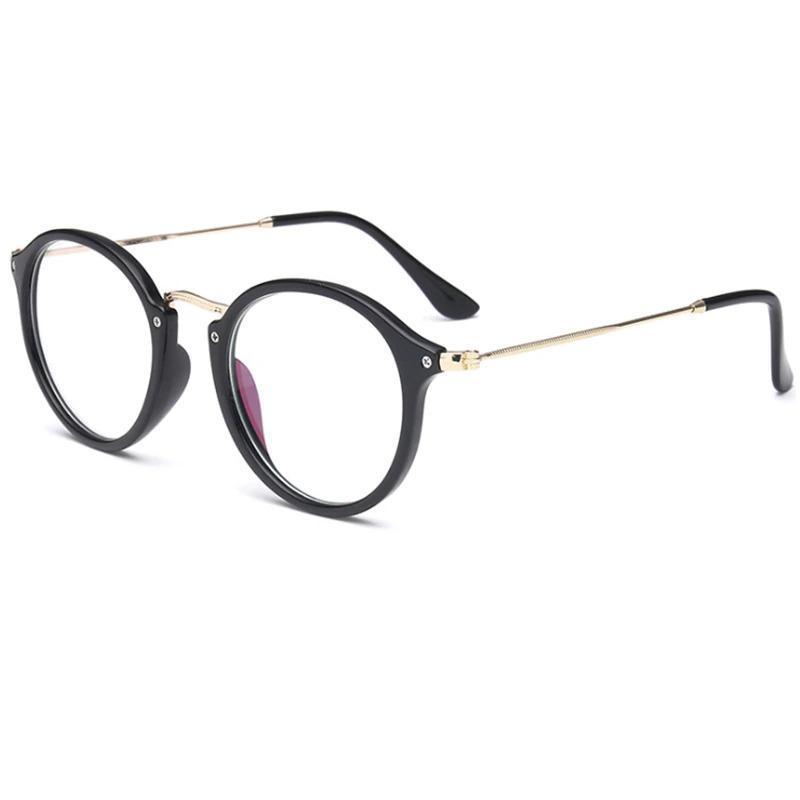 Round Glasses Frame Blue Light Glasses For Women Luxury Transparent Eyeglasses Computer Eyeglasses Frames