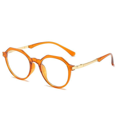 Trendy Retro Fashion Clear Lens Round Designer Frame Top Brand Sunglasses For Unisex-Unique and Classy