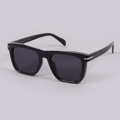 Beckham Style Black Square Sunglasses For Unisex -Unique and Classy