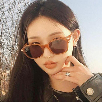 Trendy Oval Polarized Frame Vintage Designer Brand Sunglasses For Unisex-Unique and Classy