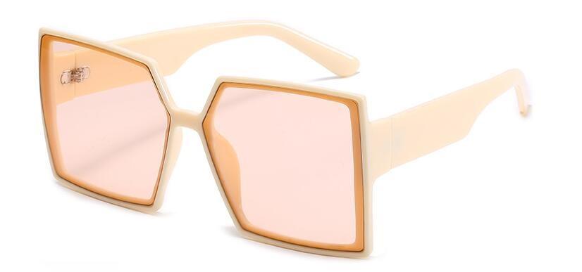 Designer Square Frame Jelly Color Gradient Fashion Sunglasses For Unisex-Unique and Classy