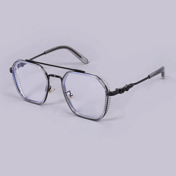 Double Beam Anti Blue Ray Glasses With Short Sighted Frame For Unisex-Unique and Classy
