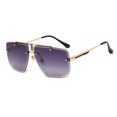 Rimless Fashion Square Sunglasses For Men And Women-Unique and Classy