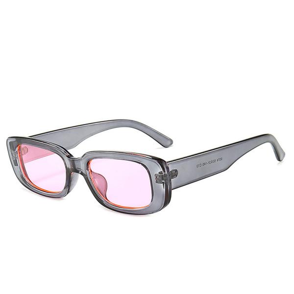 Square Sunglasses Brand Travel Small Rectangle Sunglasses Men Women Vintage Retro Eyewear