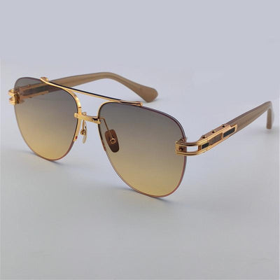Luxury Designer Trendy Full frame Vintage Sunglasses For Men And Women -Unique and Classy