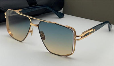 2021 TOP Retro Fashion Style Square 18K Frame Outdoor Protective Sunglasses For Men And Women-Unique and Classy