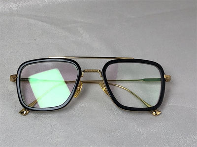 Designer Square Transparent Frame Sunglasses For Unisex-Unique and Classy
