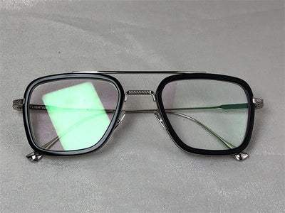 Designer Square Transparent Frame Sunglasses For Unisex-Unique and Classy