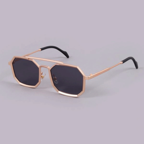 2022 Luxury Brand Vintage Steampunk Gold-Black Square Sunglasses-Unique and Classy