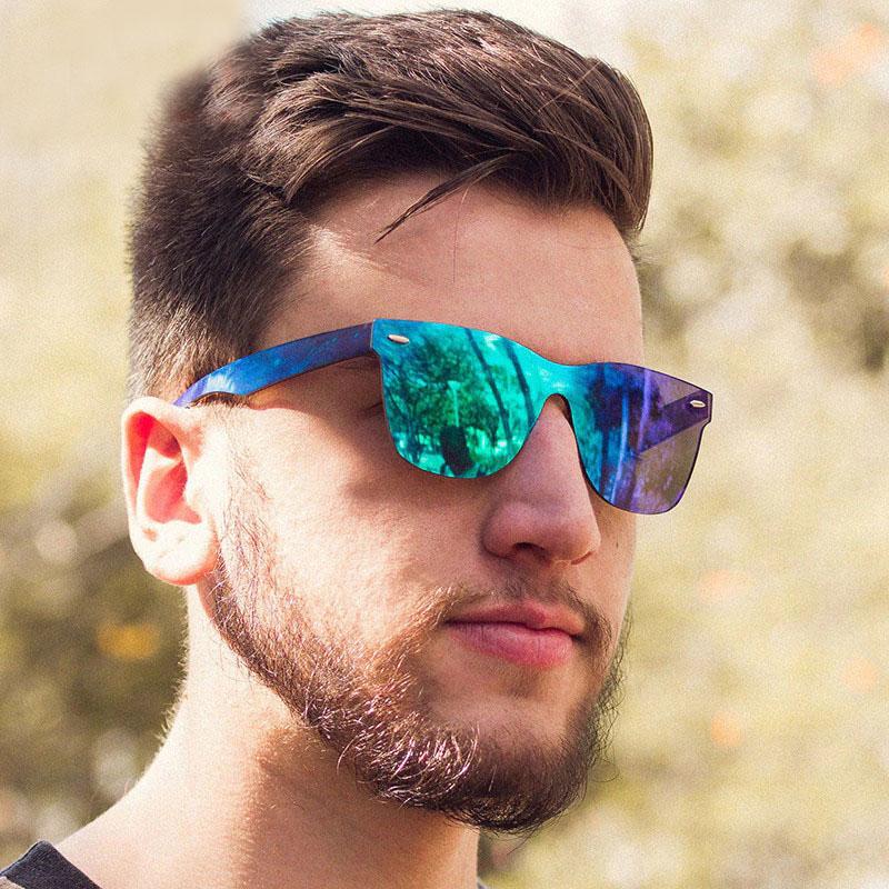 2021 Luxury Colorful Retro Siamese Sunglasses For Men And Women-Unique and Classy