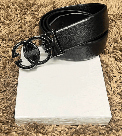 2022 New High-Grade Embossing Automatic Men's Leather Belt-Unique and Classy