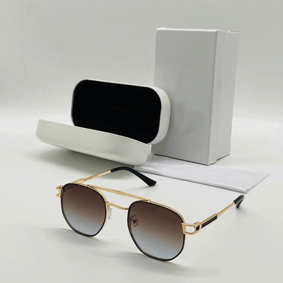 Classy Square Candy Sunglasses With Metal Frame For Men And Women-Unique and Classy