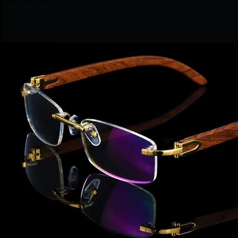 Stylish Square Rimless Eyewear For Men And Women-Unique and Classy