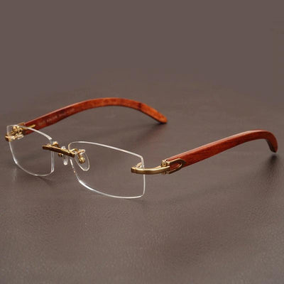 Stylish Square Rimless Eyewear For Men And Women-Unique and Classy