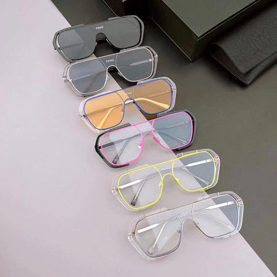 Brand Designer Fashion Anti-Blue Light Oversize Square Sunglasses For Women And Men-Unique and Classy
