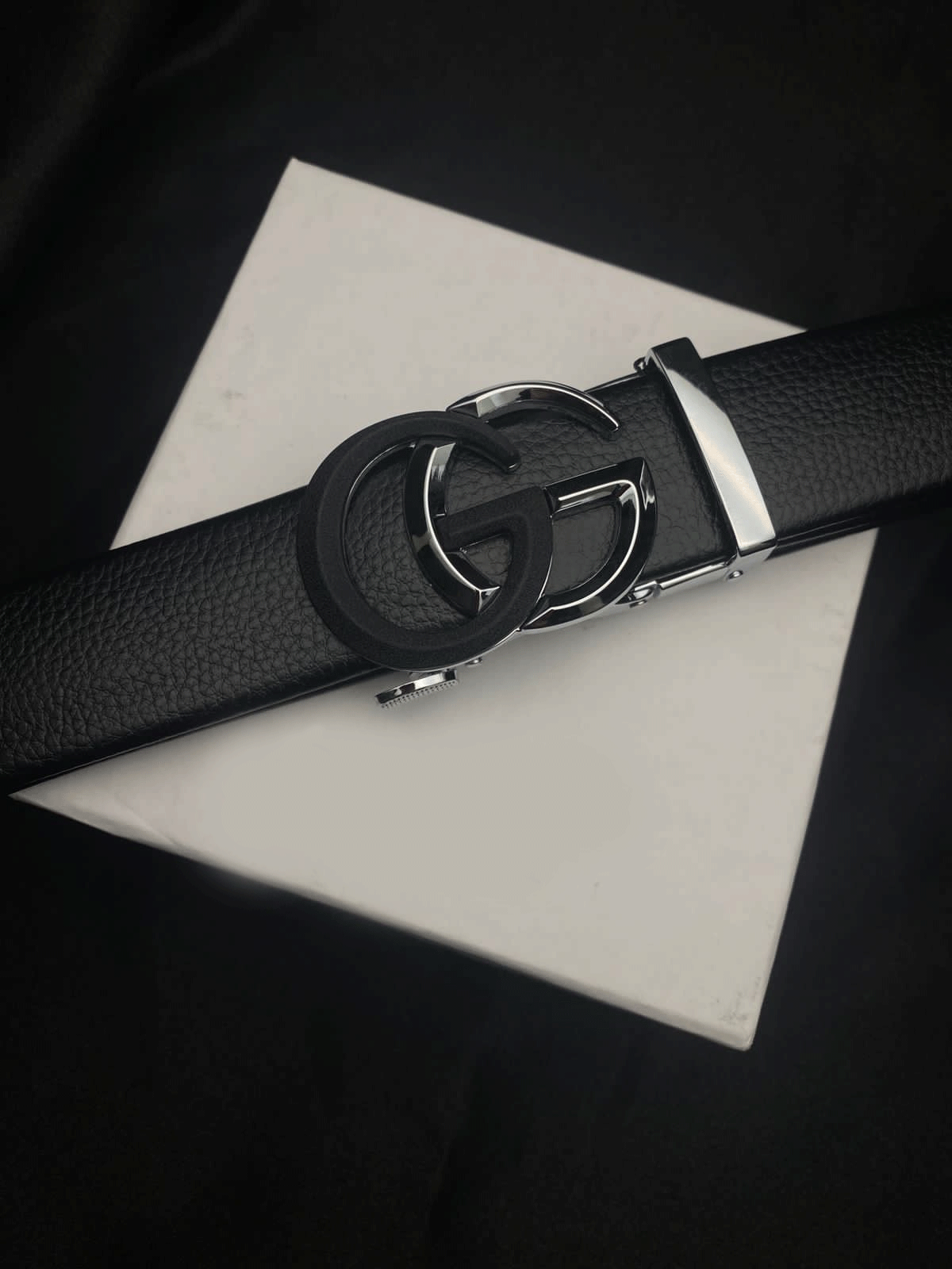 New Fashion Designer Double GG Later Buckle High Quality Belt For Men-Unique and Classy