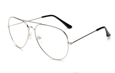 Trendy Polarized Classic Brand Transparent Aviation Lens Sunglasses For Men And Women-Unique and Classy