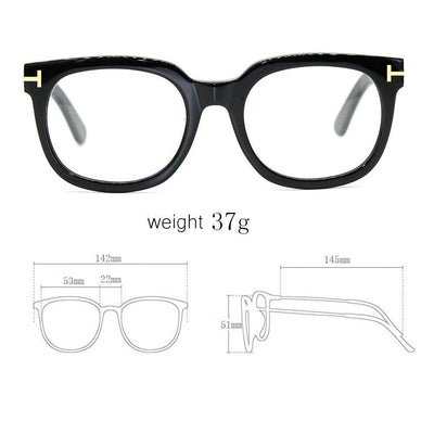 New Fashion Acetate Glasses 5179 Vintage Big Square Style Frames For Men And Women-Unique and Classy