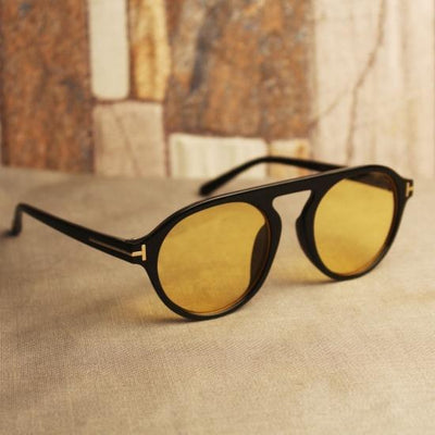 New Stylish Round Yellow Candy Sunglasses For Men And Women -Unique and Classy
