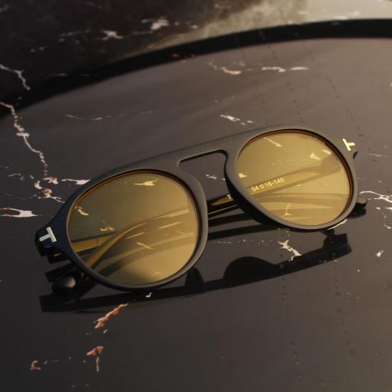 Stylish Black Storm Yellow Candy Wayfarer Sunglasses-Unique and Classy Premium Unique and Classy